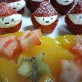 xyumichanx's cooksnap of when they made 苺のサンタさん♡.