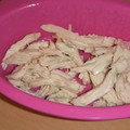 きらり流れ星's cooksnap of when they made ささみの梅干和え.
