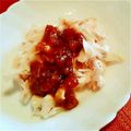 りん♥しゃね's cooksnap of when they made ササミの梅肉タレ.