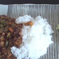 とんかず3's cooksnap of when they made ささっとカンタンピーマンカレー.