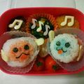 ミスズ３'s cooksnap of when they made キャラ弁☆デコフリで太鼓の達人弁当.