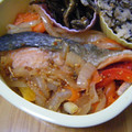 サオリ's cooksnap of when they made 鮭の粒マスタードしょうゆソース.