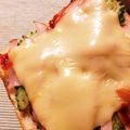 sofami's cooksnap of when they made ゴーヤちゃんぷるートースト！.