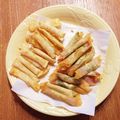 さんさんと's cooksnap of when they made ワンタンの皮でサクサクおつまみ(^_^).