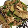 え・りーぜ's cooksnap of when they made 肉味噌を使って簡単☆なすとピーマンの炒め.