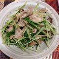 mihane9265's cooksnap of when they made 水菜大量消費♪豚バラ水菜炒め♪.