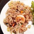 ハワハワイ's cooksnap of when they made 炒めて作るガーリックピラフ.
