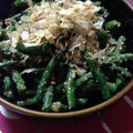 さらつむとし's cooksnap of when they made ささげ豆の鰹節とごま和え.