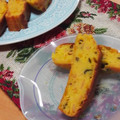 みゅうさまだ's cooksnap of when they made かぼちゃのわたでケークサレ♪.