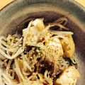 mantacarp's cooksnap of when they made 厚揚げともやしのえびじゃこ炒め.