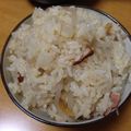 モカchama's cooksnap of when they made もやしとベーコンの炊き込みごはん.