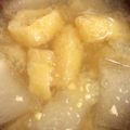 ♪えみたん's cooksnap of when they made お薦め！冬瓜ときりあげの味噌汁.