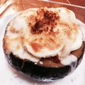 ひとのごはん's cooksnap of when they made ミニかぼちゃの丸ごとグラタン.