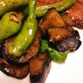 taaaaan's cooksnap of when they made ししとうと茄子の炒め物.