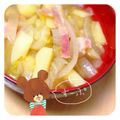 さってぃん。's cooksnap of when they made 玉ネギ＆じゃが芋の簡単コンソメスープ.