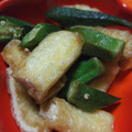 しおかつを's cooksnap of when they made 【簡単】オクラ、油揚げのつゆ甘酢和え.
