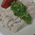 そらおのえくぼ's cooksnap of when they made ジューシー蒸し鶏の塩レモンきゅうりソース.