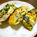 あーもこ's cooksnap of when they made 簡単！お弁当に！ニラしめじ玉子焼き☆.