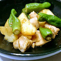 やあよ's cooksnap of when they made じゃが芋､ししとう､鶏肉のさっぱり炒め♪.