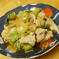 ぽりぽり拓庵's cooksnap of when they made 豚肉と野菜の味噌マヨ炒め.