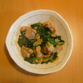ちぇみん's cooksnap of when they made 鶏もも肉とほうれん草の醤油炒め.