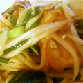 nj1106's cooksnap of when they made 厚揚げともやしの味噌炒め.