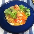 taepata's cooksnap of when they made ◆海老好きのトマトクリ−ムパスタ◆.