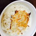 Weiß．'s cooksnap of when they made 給料日前のエビ天うどん.