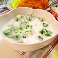 Marrietty's cooksnap of when they made ダイエットに子供が喜ぶ山芋とおくらの副菜.