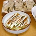 ma:9's cooksnap of when they made 肉、卵なーし♪　かぼちゃのお好み焼き.