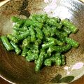 たか主婦's cooksnap of when they made いんげんの甘辛胡麻和え.