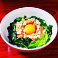 まいたけえりんぎ's cooksnap of when they made なめ茸と三つ葉で☆絶品大人の卵かけご飯.