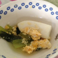 AYUMIMI.'s cooksnap of when they made はんぺんと小松菜の卵とじ.