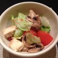 Walnut1107's cooksnap of when they made ★和風ドレッシングで豆腐サラダ★.