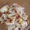つちぶた７７'s cooksnap of when they made きゃべつと豆腐の梅和え.