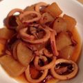 デュラエース's cooksnap of when they made 定番！イカと大根の煮物.