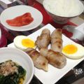 あすや〜ん's cooksnap of when they made 梅しそ入りちくわの肉巻き.