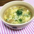 ★Chiffon★'s cooksnap of when they made 簡単！卵スープ.