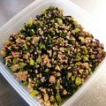soutan222's cooksnap of when they made 大根の葉で甘辛そぼろ.