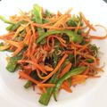 yuko-k's cooksnap of when they made 味付けポン酢だけ。ピーマン人参じゃこ炒め.