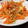Ayakita。's cooksnap of when they made 簡単沖縄料理！にんじんしりしり風炒めもの.