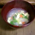 オテモヤン's cooksnap of when they made ☆ウェイパー使った中華スープ☆.