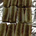 しましまもっぷ's cooksnap of when they made お弁当に♪ちくわのマヨバジル焼き。.