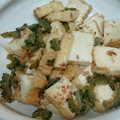 GAHKO's cooksnap of when they made ゴーヤと厚揚げのマヨ炒め.