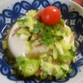 てーぶるすぷーん's cooksnap of when they made 夏野菜満載☆冷奴♪.