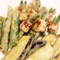 TAMAヒメ's cooksnap of when they made いんげん＆ちくわの天ぷら.