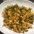 真流歌's cooksnap of when they made お弁当にも！すりろし人参とニラのいり豆腐.