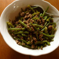 ブランディ's cooksnap of when they made いんげんとひき肉のピリ辛炒め.