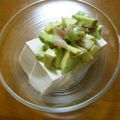 とこきち's cooksnap of when they made ミョウガたっぷり♪アボカドと豆腐のサラダ.