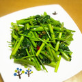 max4995's cooksnap of when they made 空芯菜炒め (クウシンサイ炒め).
